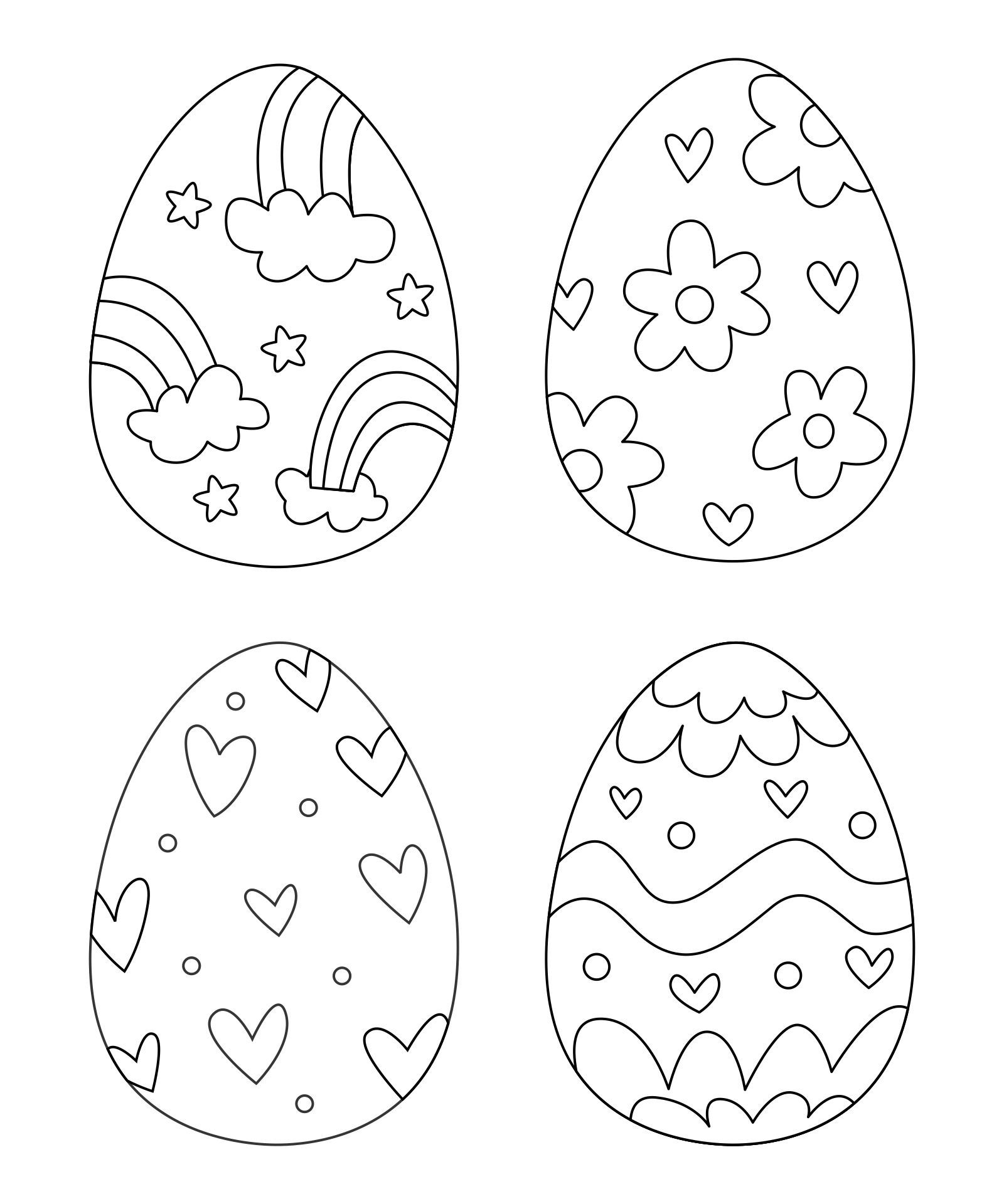 5 Best Small Easter Craft Printable Template PDF For Free At Printablee 