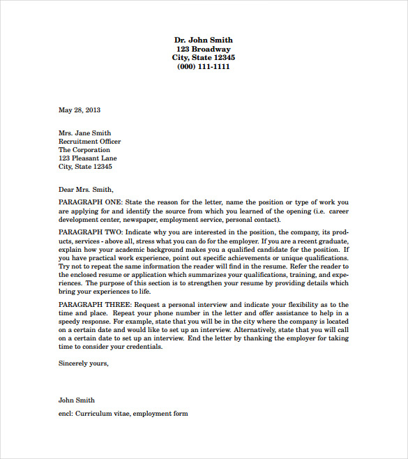 5 Latex Cover Letter Templates Free Sample Example Format Download 5 Latex Cover Letter Templates Free Sample Example Format Download