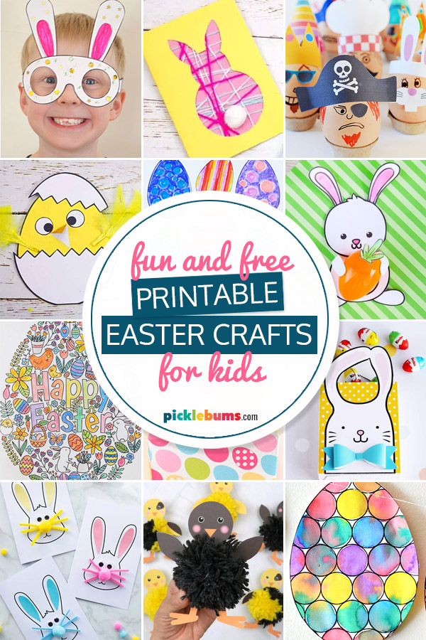 5 Printable Easy Printable Easter Crafts JesyShahna