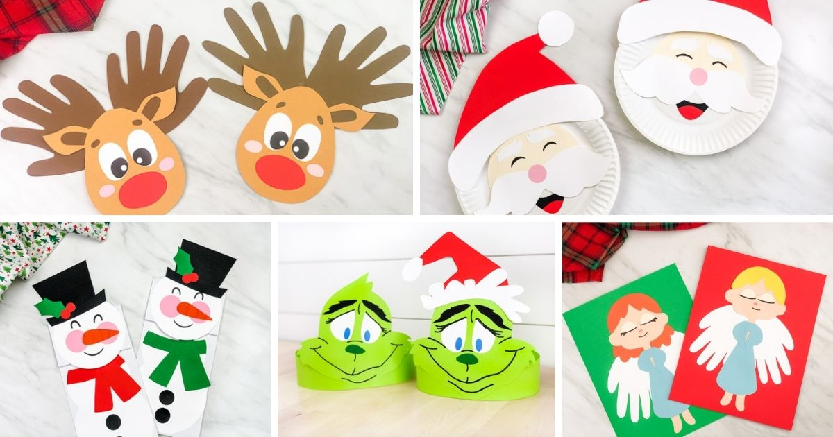 printable christmas crafts for preschoolers