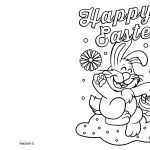 58 Free Printable Easter Card Coloring Pages