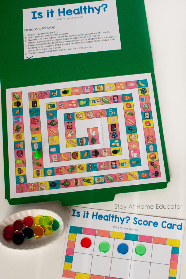 6 Printable Food And Nutrition Activities For Preschoolers
