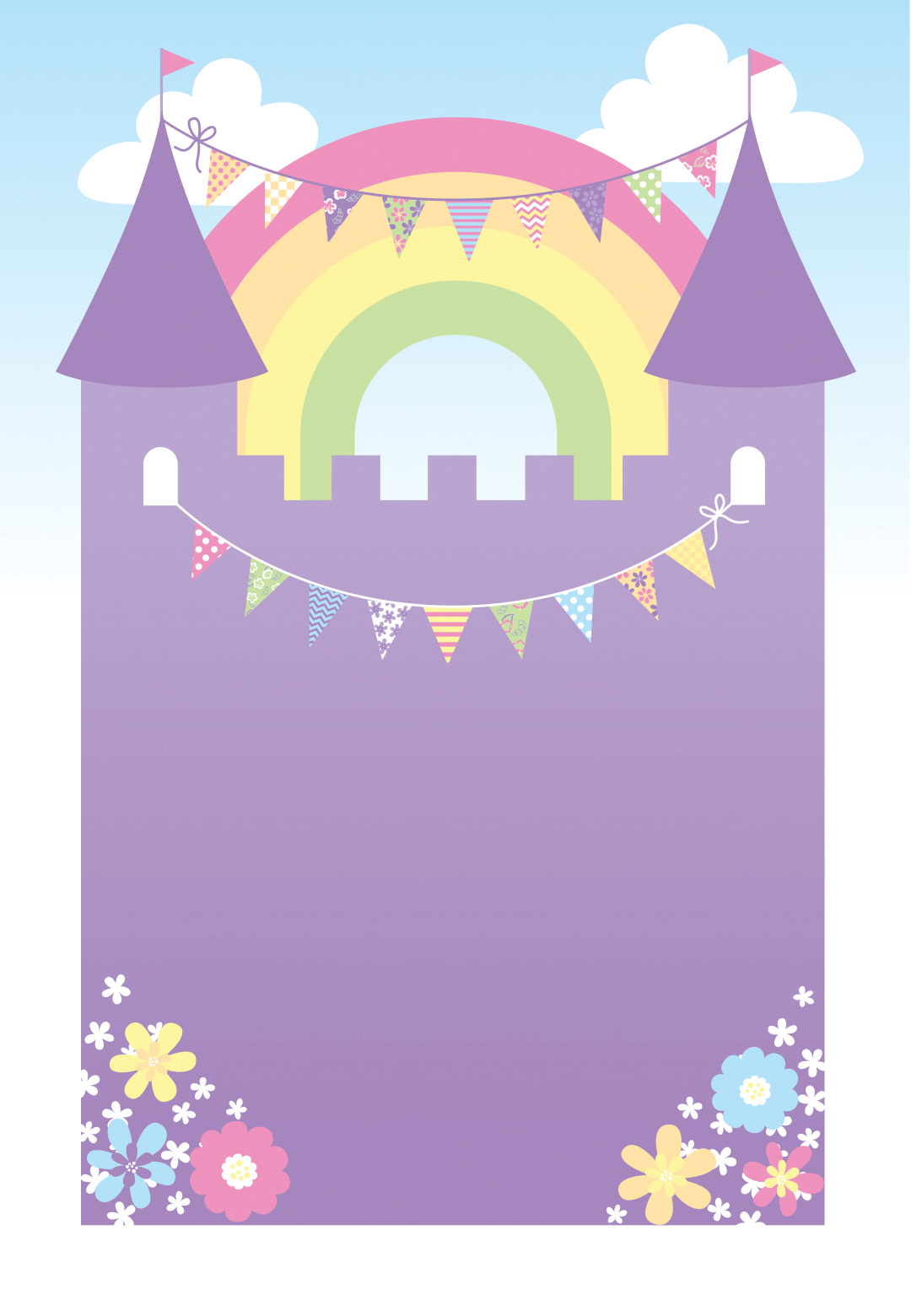 7th Birthday Invitation Templates For Girls