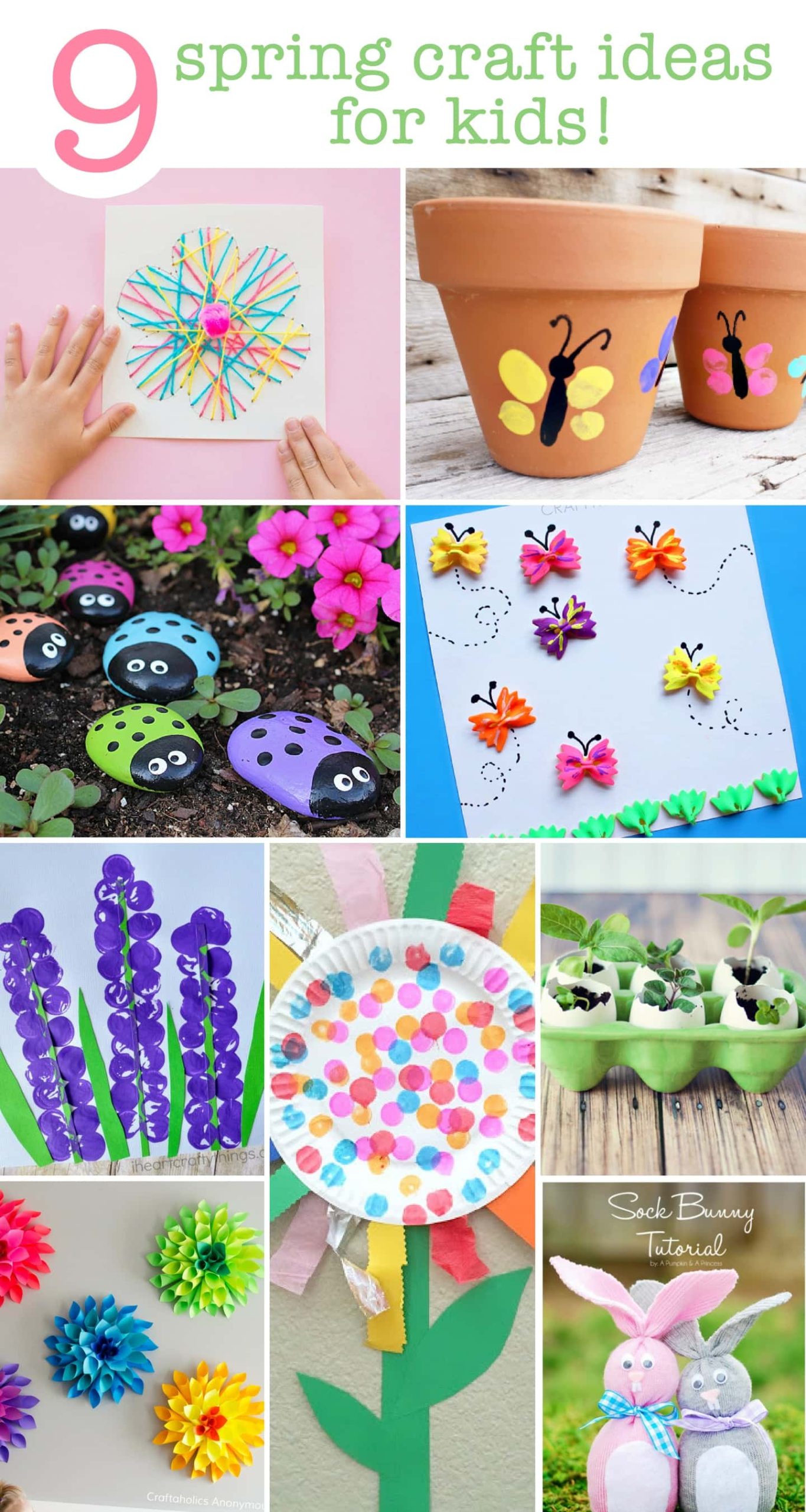 9 Spring Craft Ideas For The Kids Save This List 