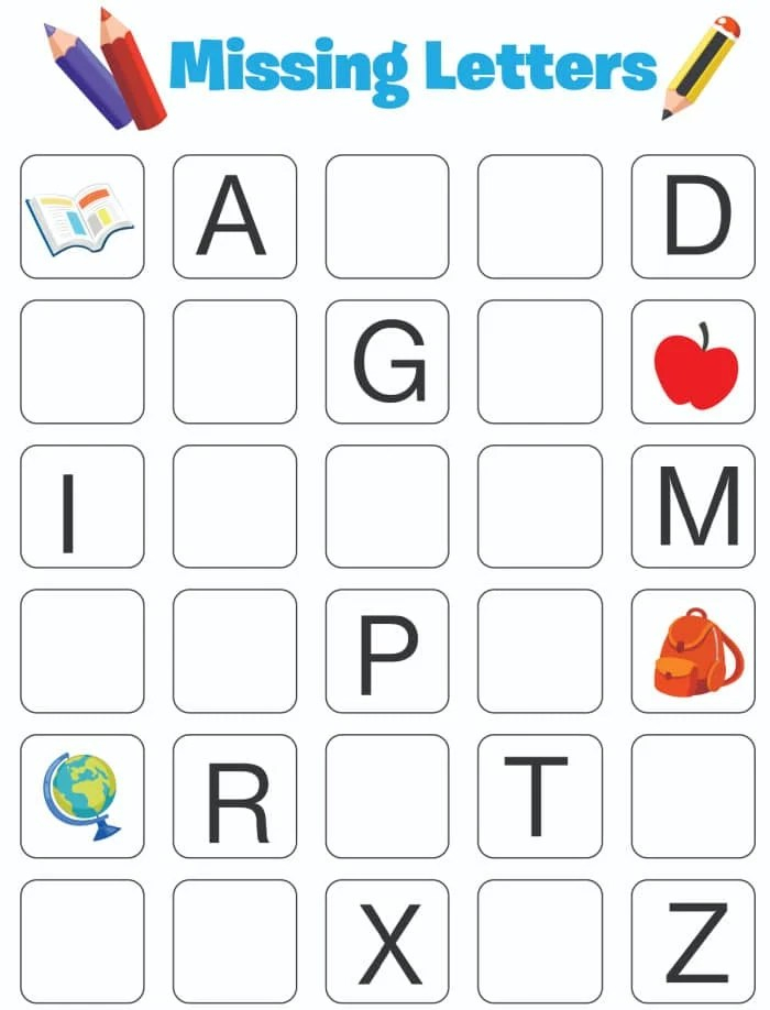 printable abc activities for toddlers