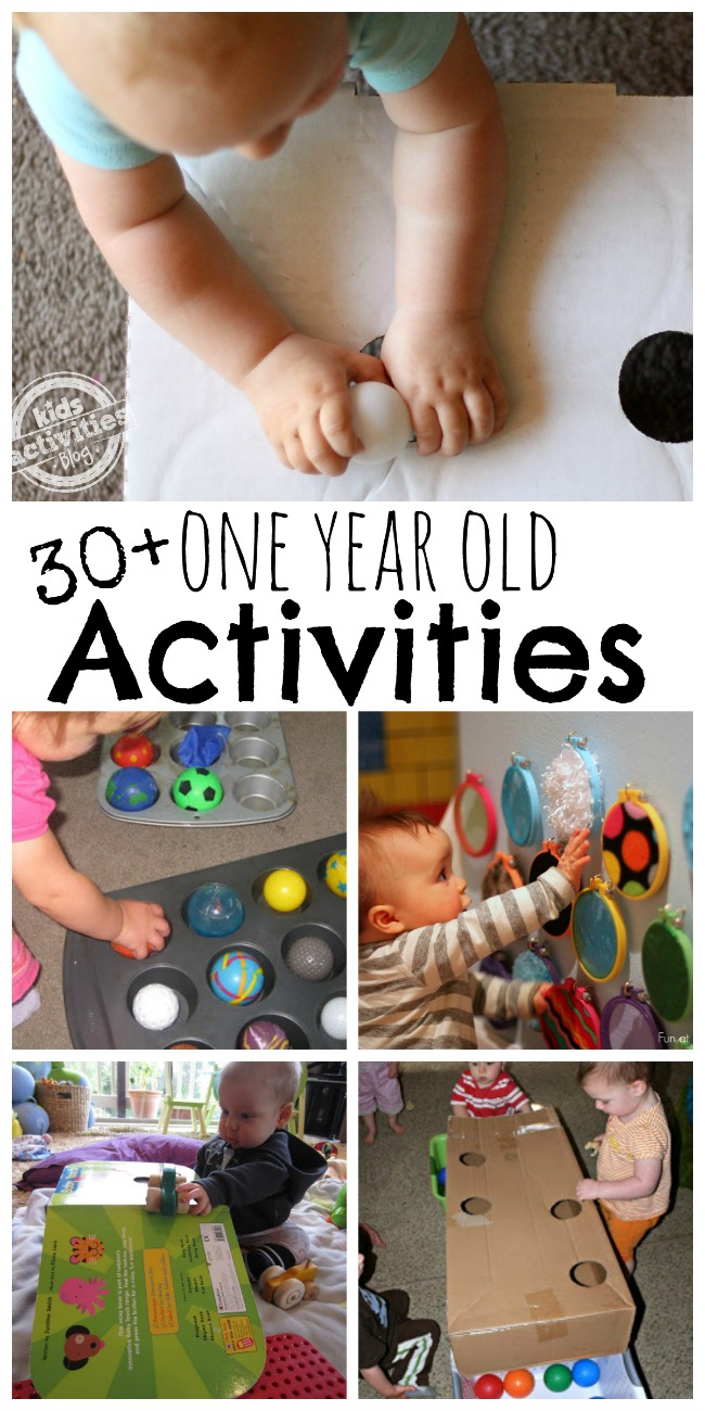 Activities For One Year Olds All For The Boys