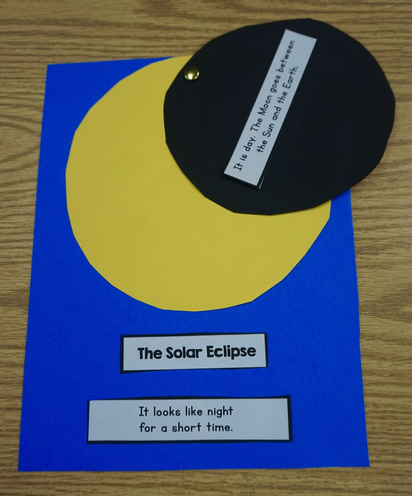 solar eclipse crafts for preschoolers printable