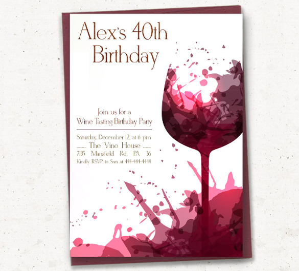 Adult Birthday Invitation Templates Free Sexy Wife