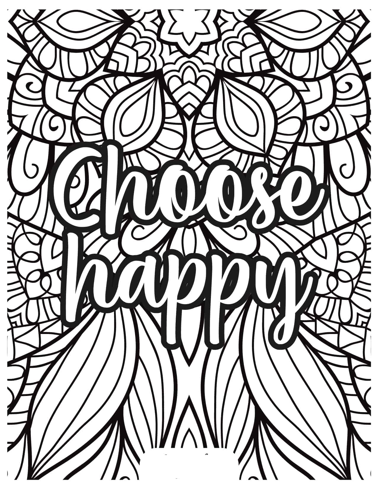 Adult Stress Relief Coloring Pages Pdf To Print Coloringfolder