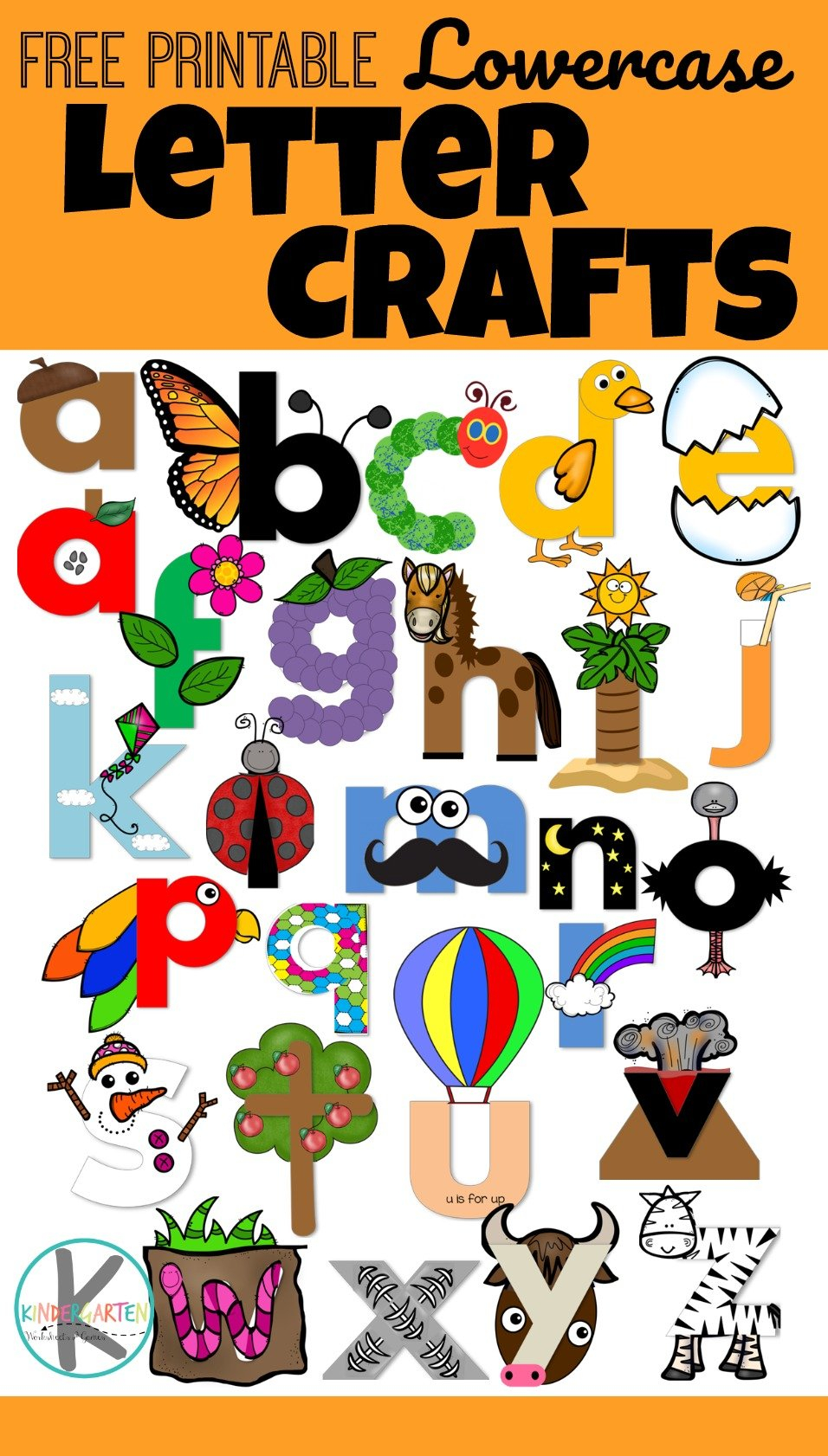 Alphabet Crafts For Preschoolers Printable Printable Form Templates 