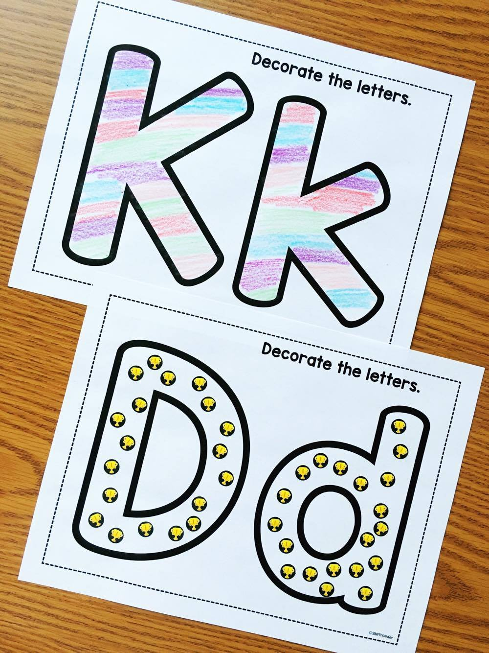 printable alphabet craft
