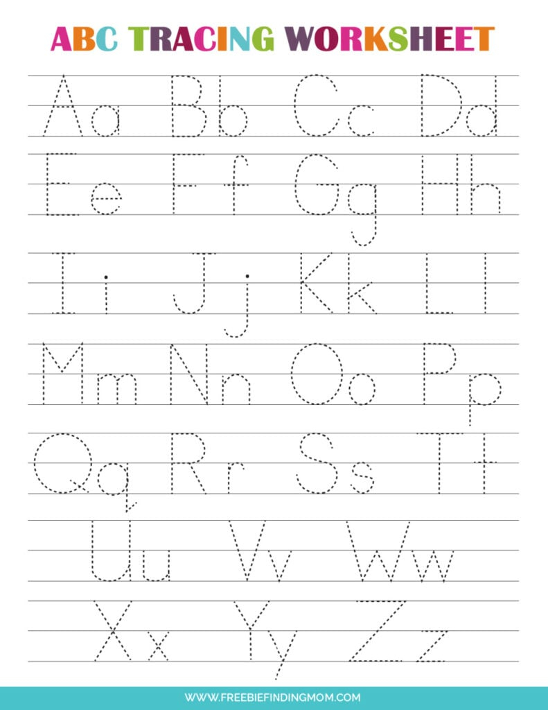 Alphabet Printables Preschool Mom Worksheets Library