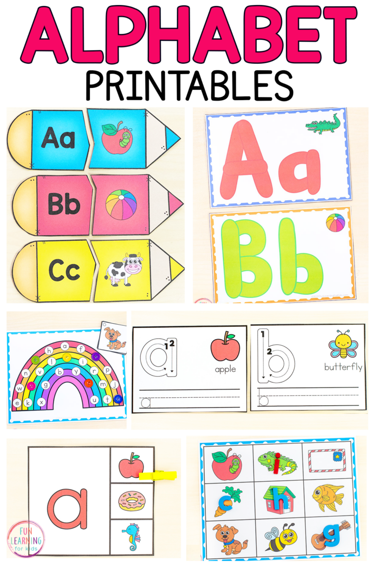 Alphabet Worksheets