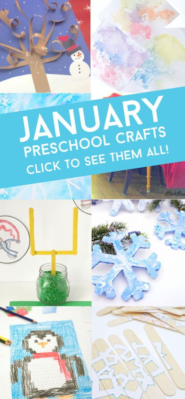 An Image Of January Preschool Crafts