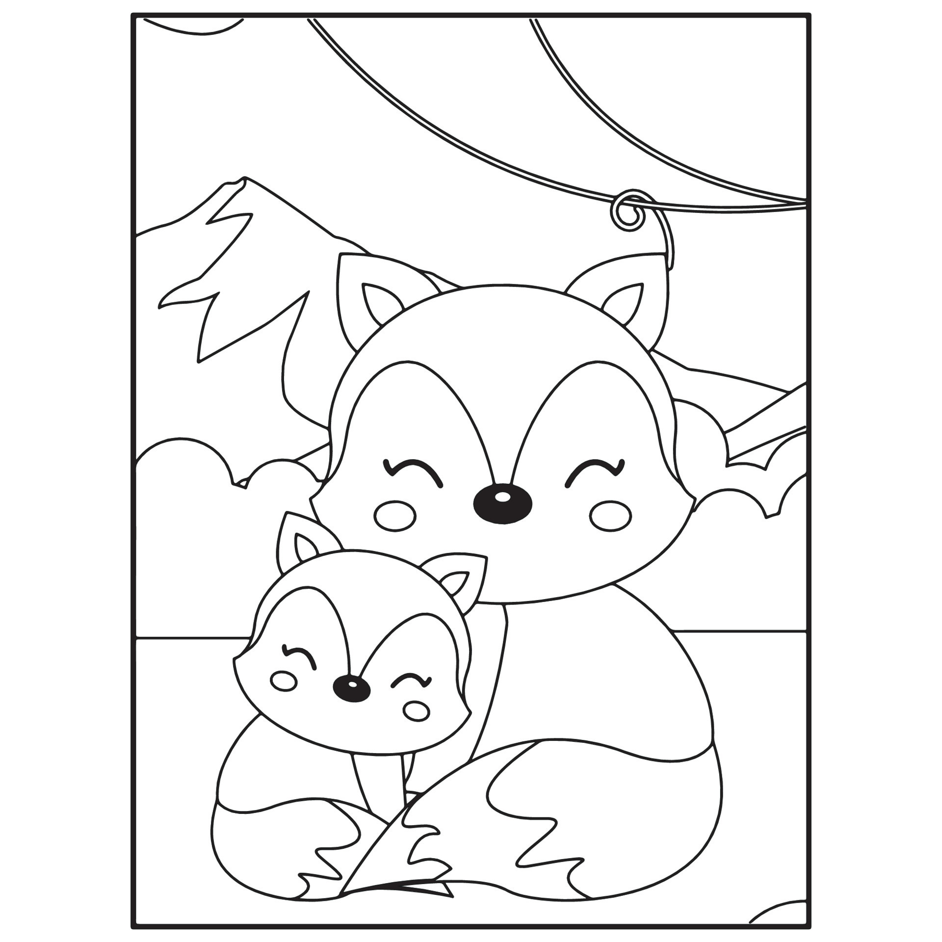 animal colouring in pages pdf
