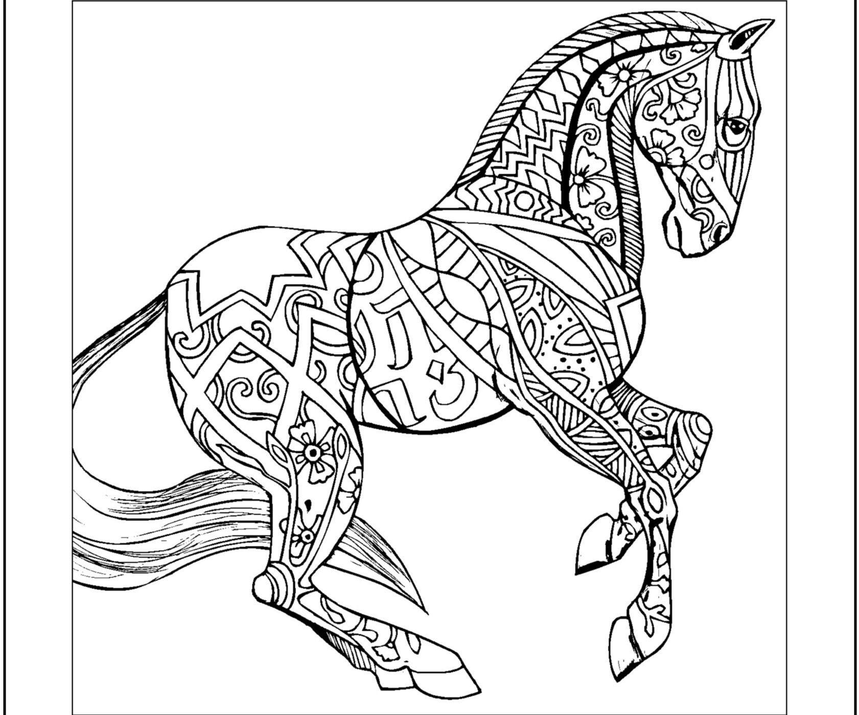 Animal Coloring Pages Hard At GetDrawings Free Download