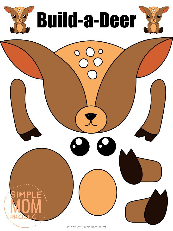 Animal Cut And Paste Craft