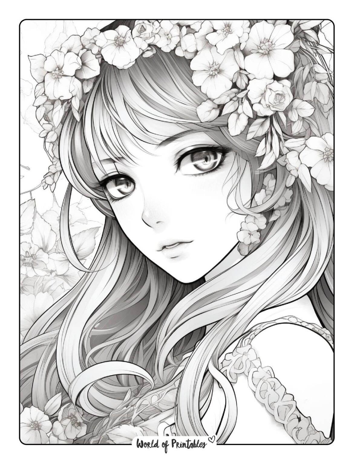 printable coloring pages for girls cute