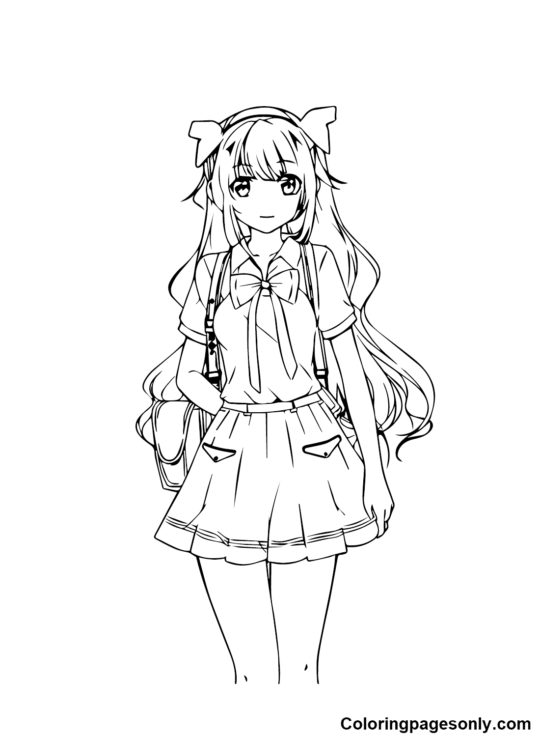 printable girl coloring pages