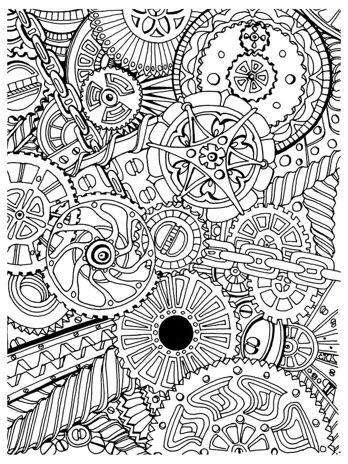 Anti stress Stress Relief Coloring Page Free Printable Coloring Pages 