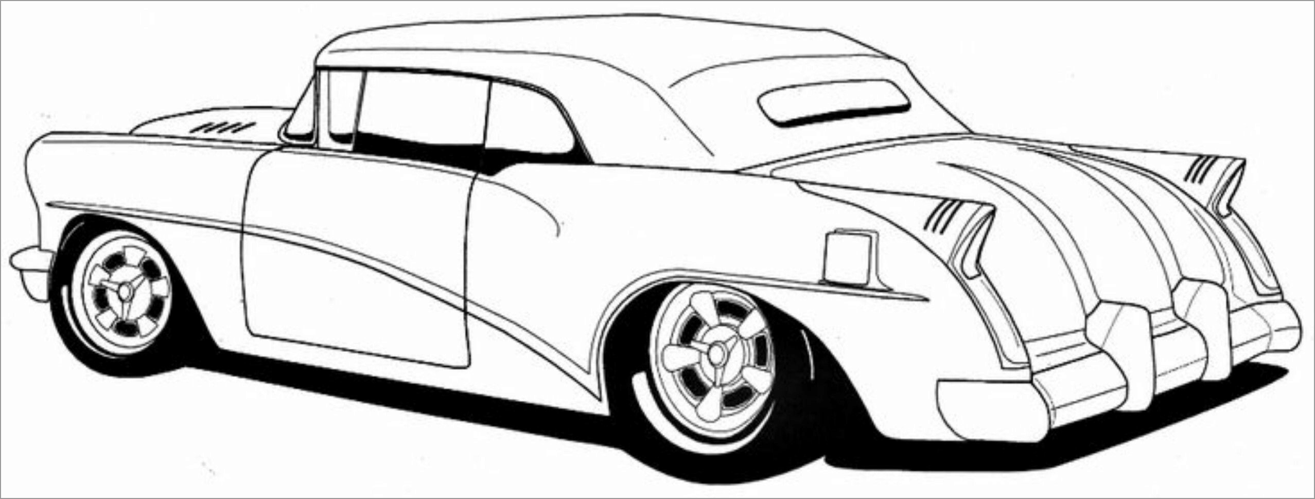 Antique Cars Coloring Pages ColoringBay