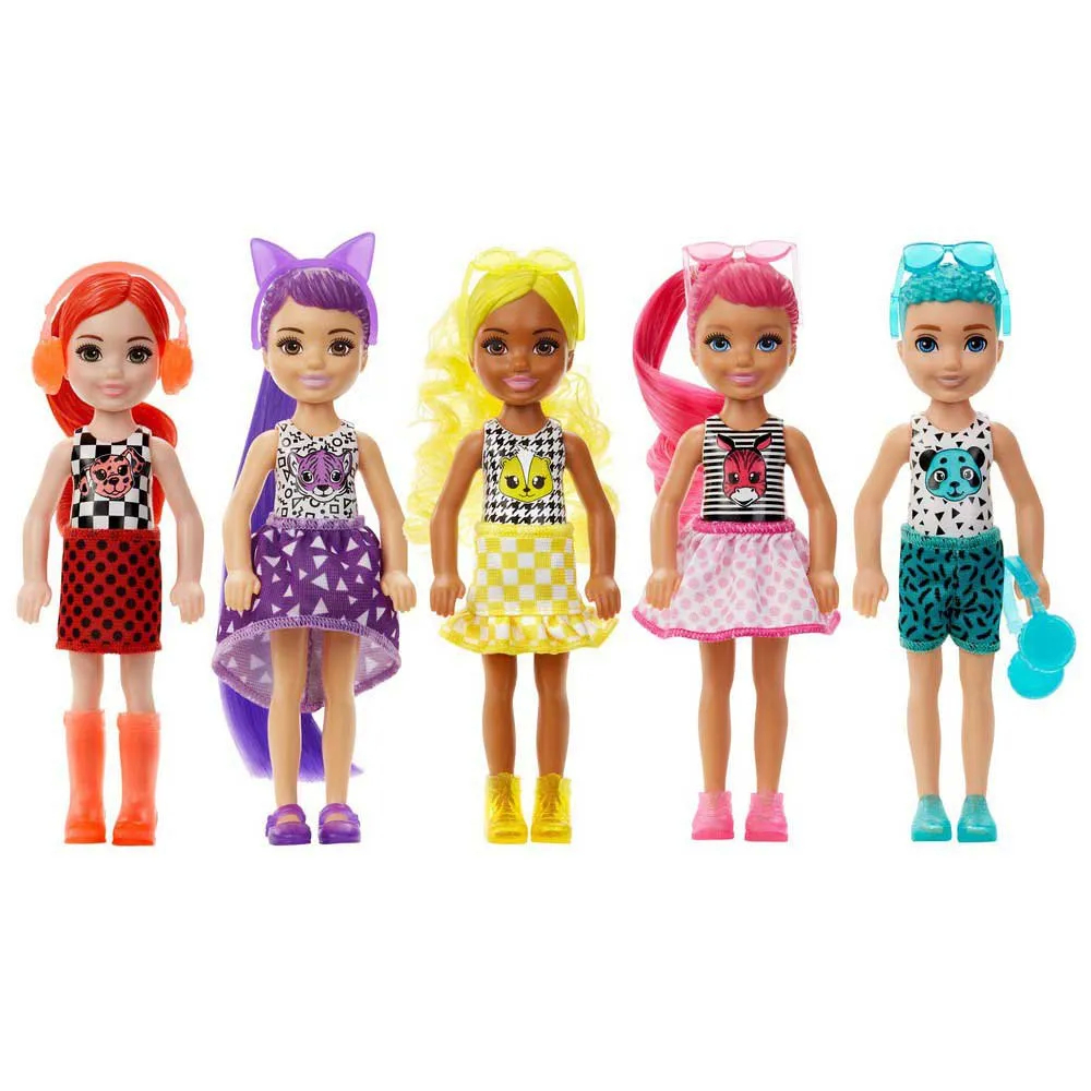 Barbie Color Reveal Chelsea Doll Multicolor Kidinn