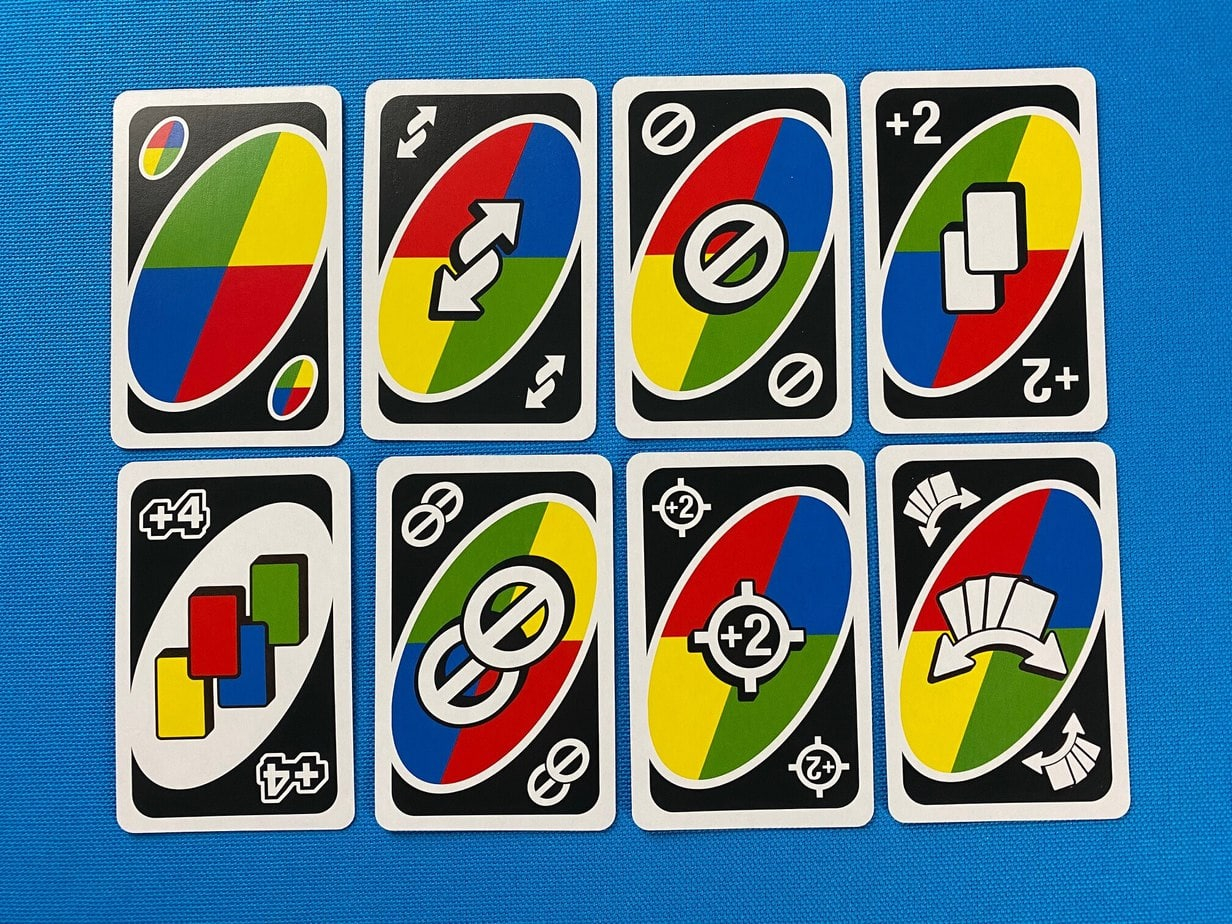 Basic Rules Of Uno Card Game Printable Cards