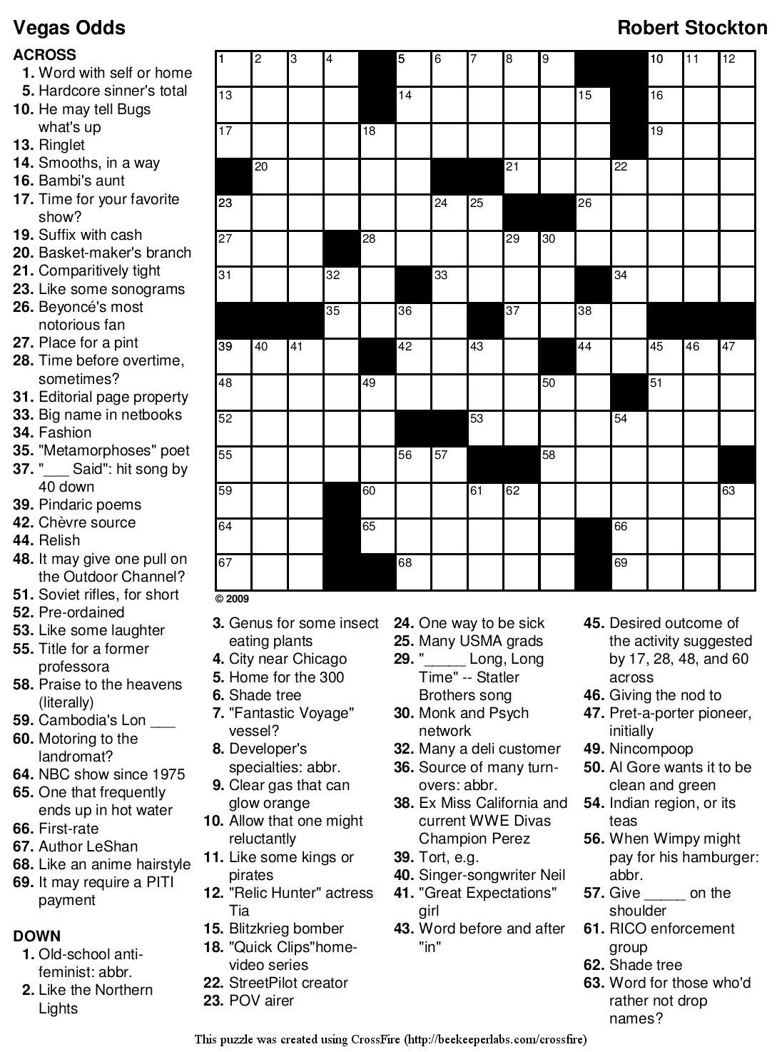 Beekeeper Crosswords Printable Crossword Hard Printable Crossword 