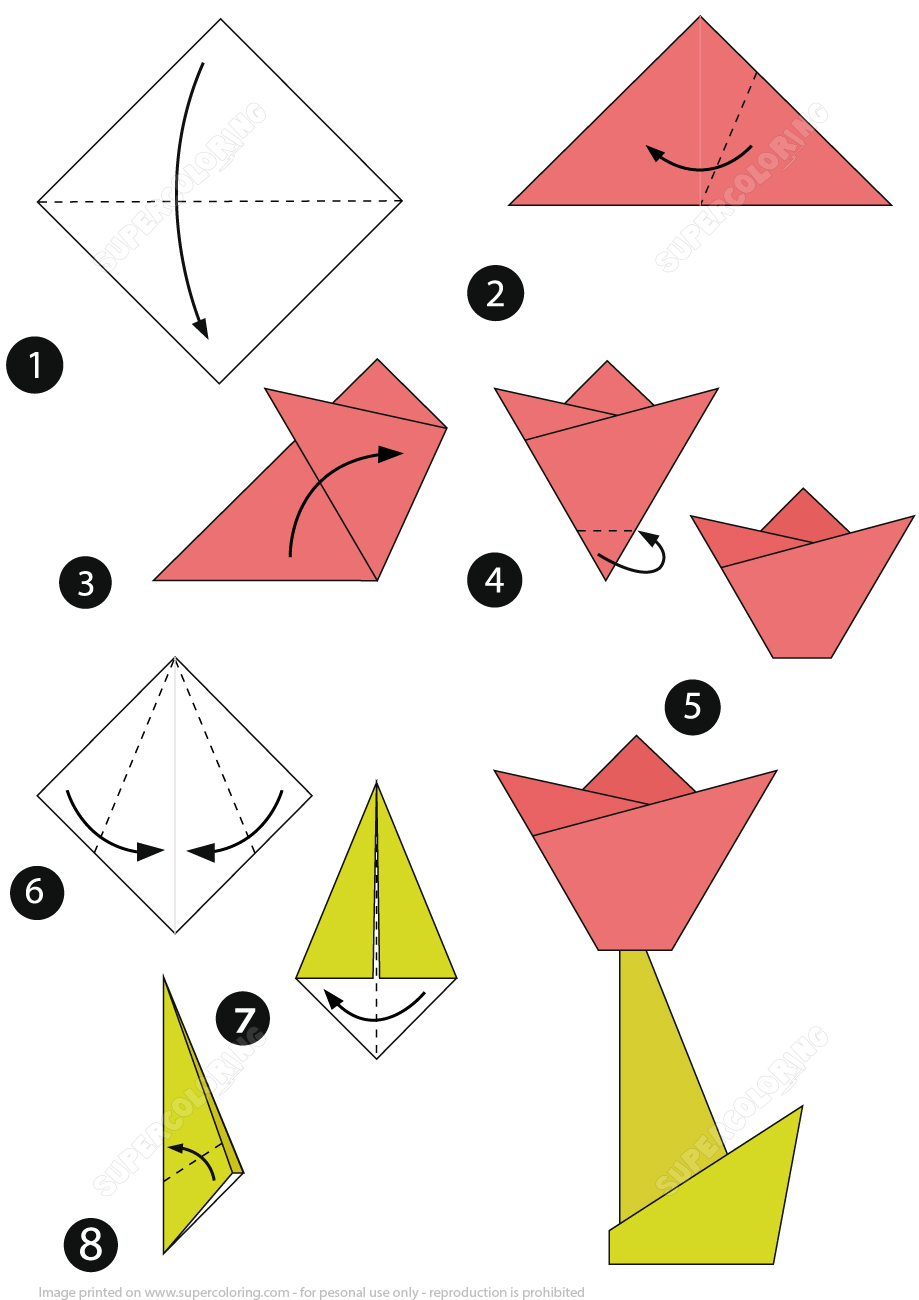 simple paper craft printable pdf