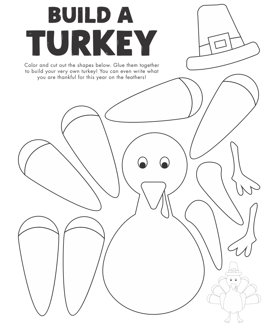 Best 12 10 Best Printable Thanksgiving Crafts PDF For Free At Artofit
