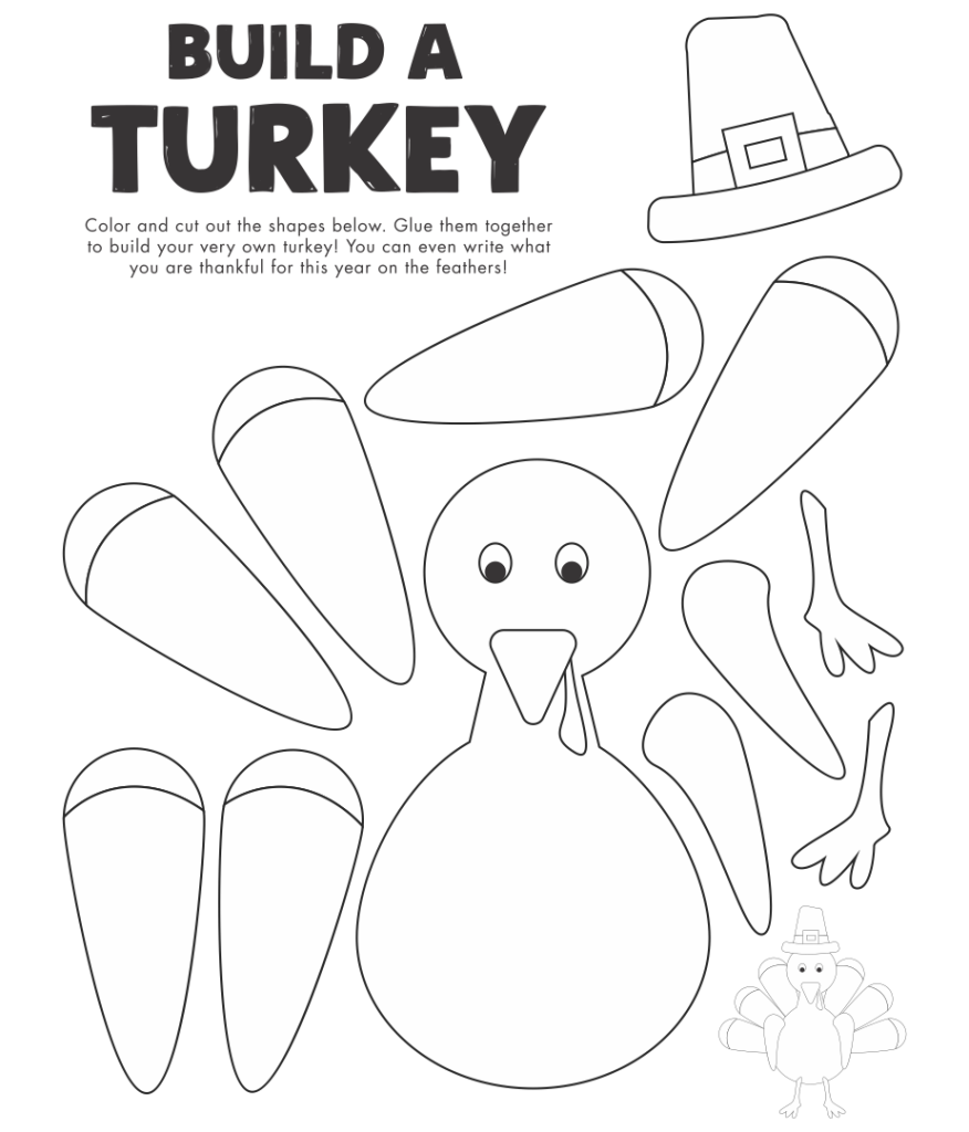 Best 12 10 Best Printable Thanksgiving Crafts PDF For Free At Artofit