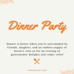 Best Dinner Party Invitation Messages 325 Wording Ideas