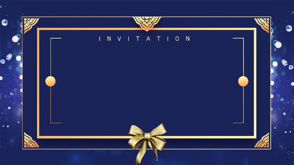 invitation template google slides