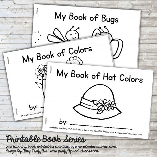 printable picture books for kids