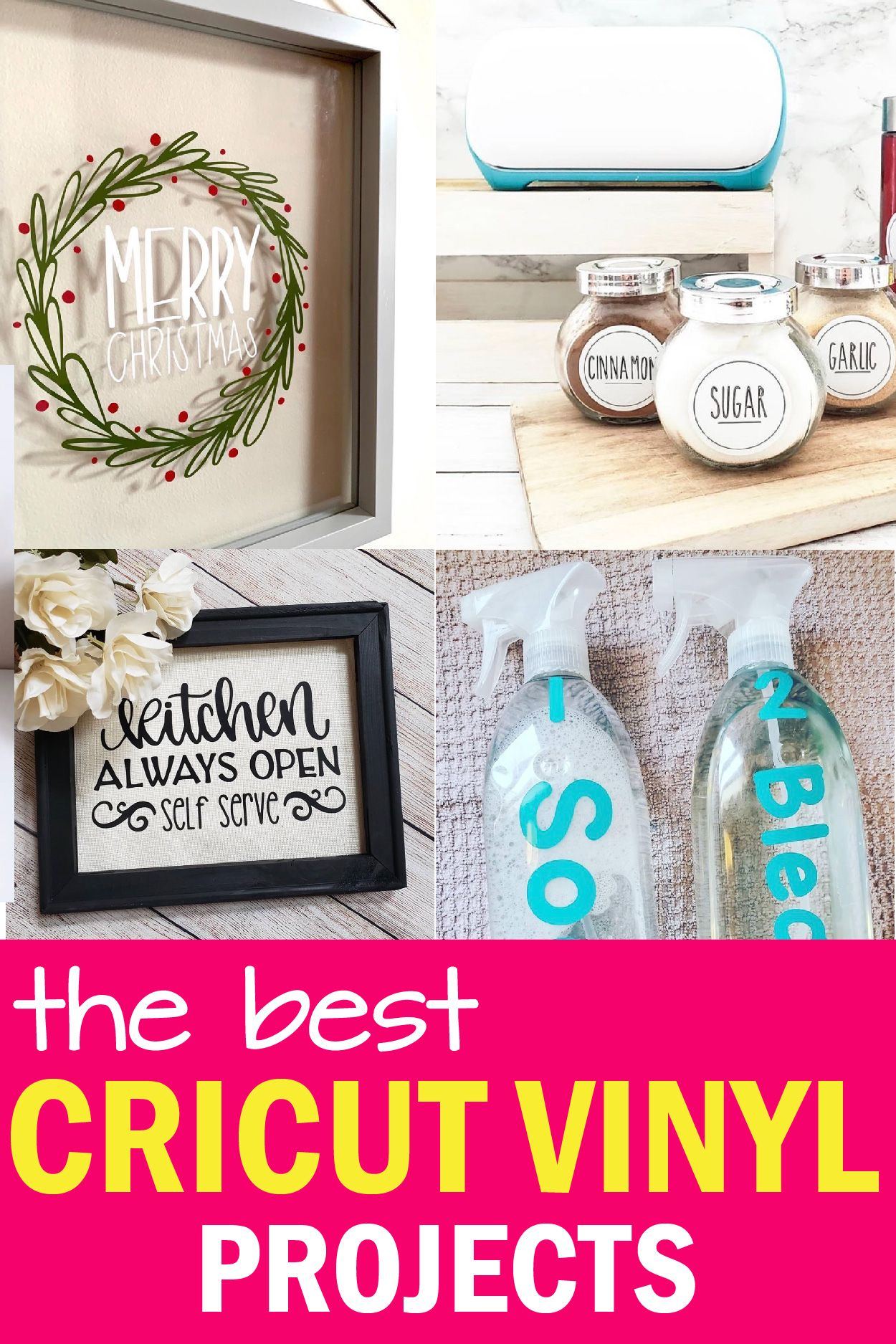 Best Vinyl Cricut Projects And Crafts To Make With Your Machine 