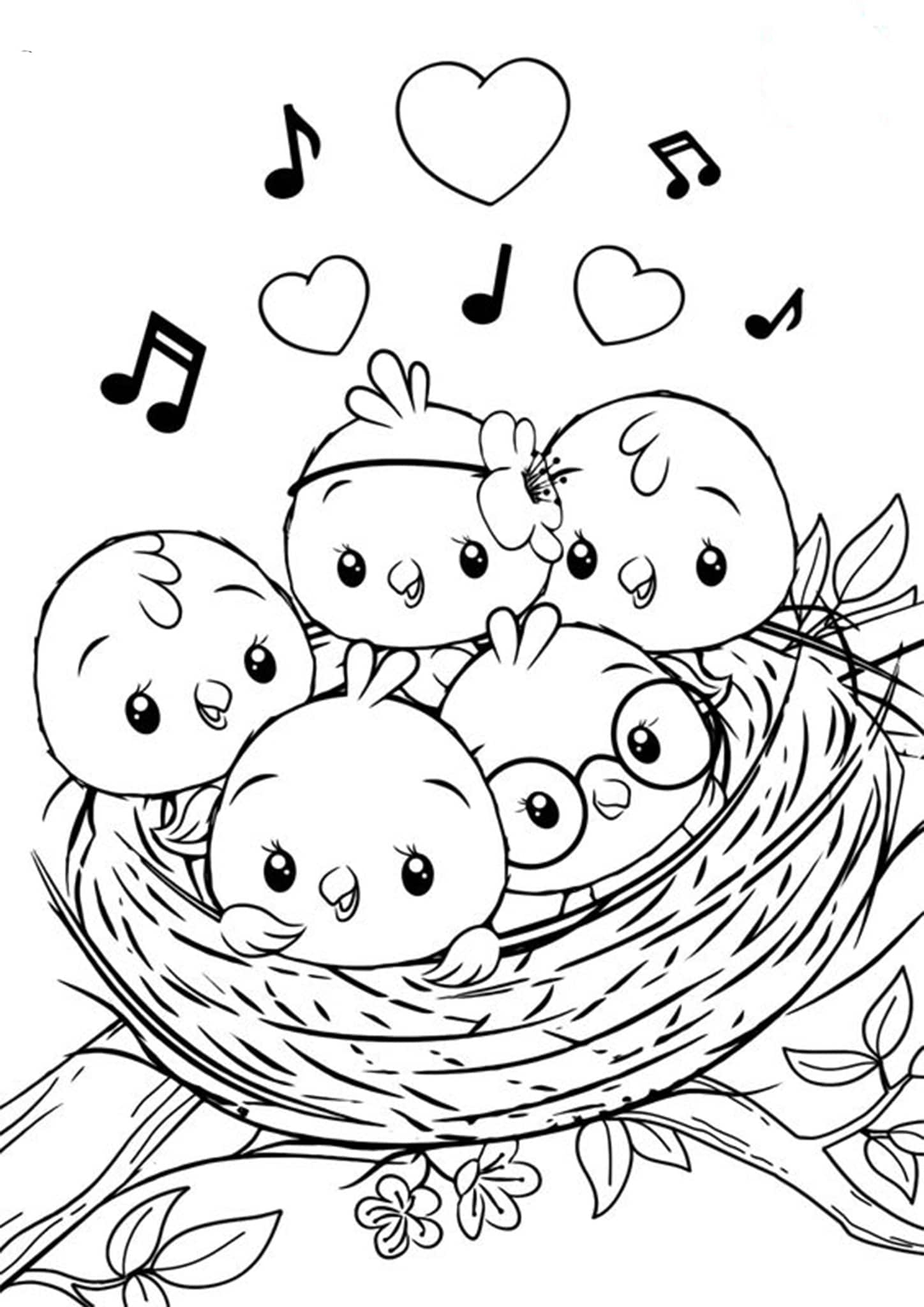 Bird Coloring Sheet Bird Coloring Pages Free Printabl Vrogue co