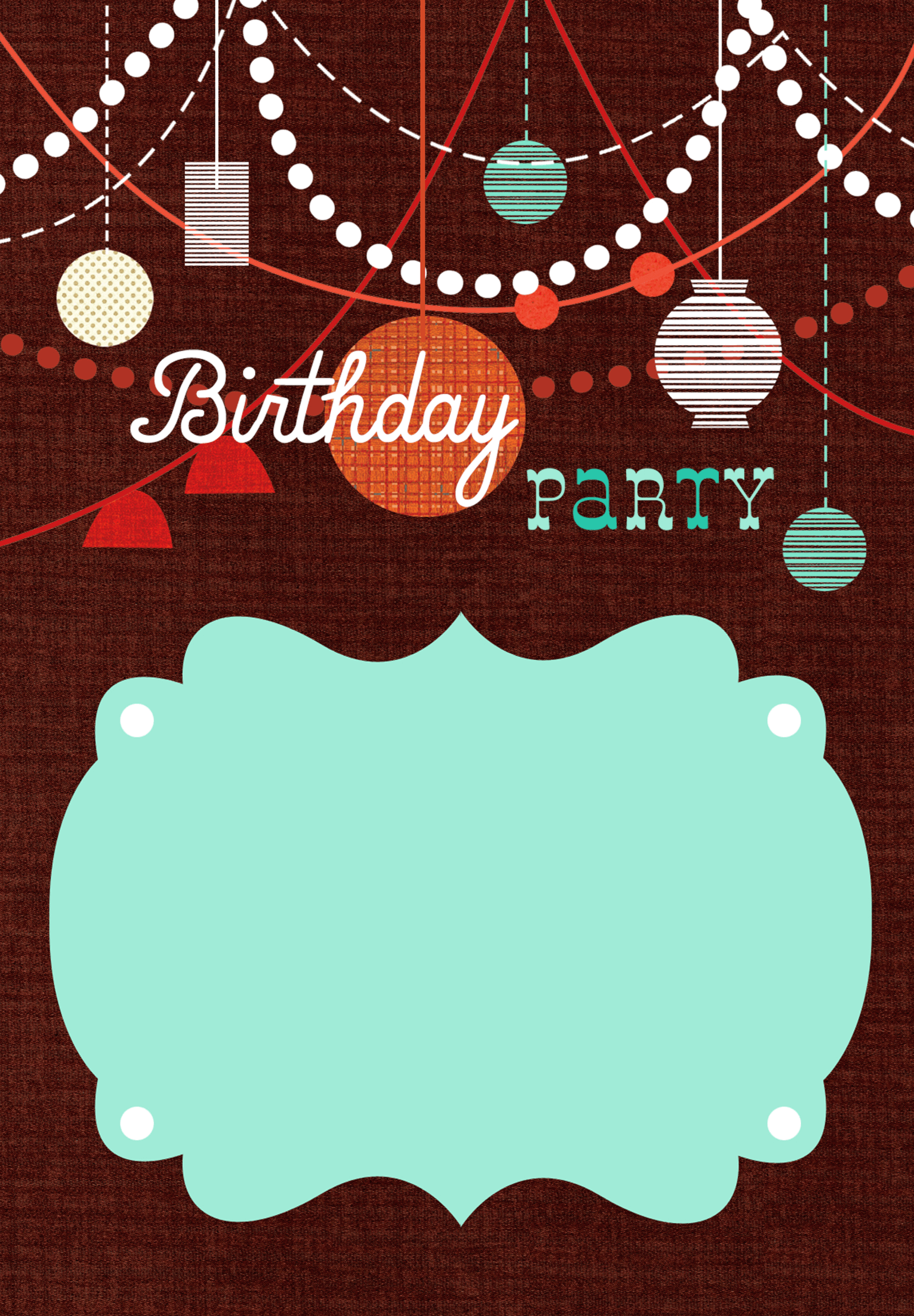 Birthday Decorations Free Birthday Invitation Template Greetings 