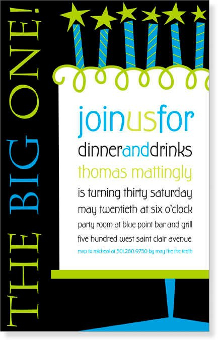 Birthday Dinner Party Invitation Wording