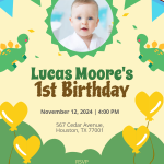 Birthday Invitation Card Photo Template Free Infoupdate