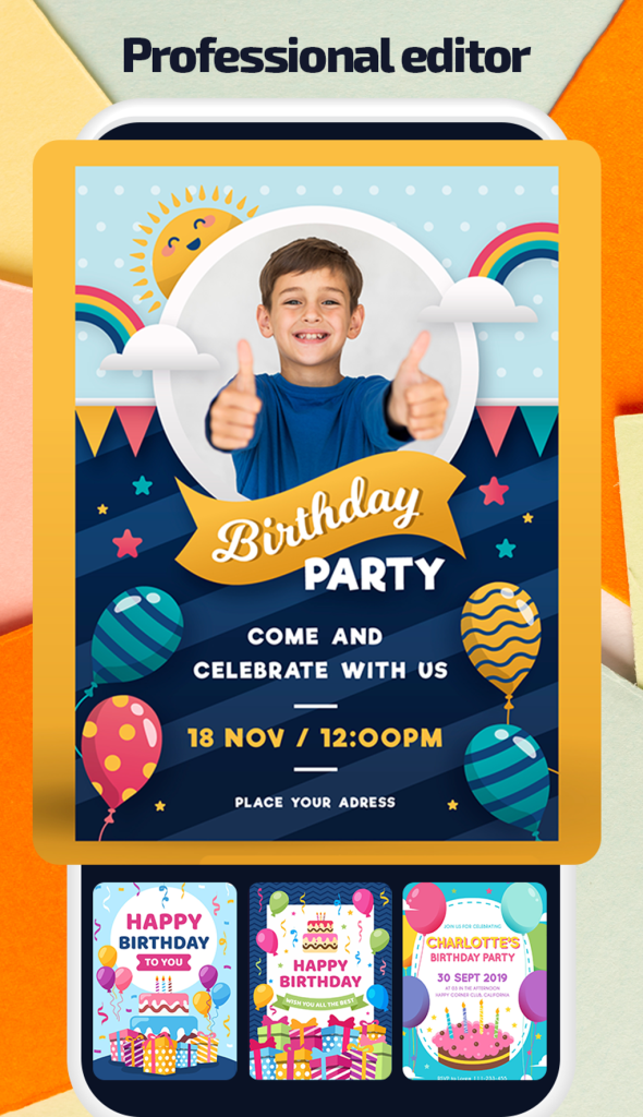 Birthday Invitation Maker Invitation Card Maker For Android Download