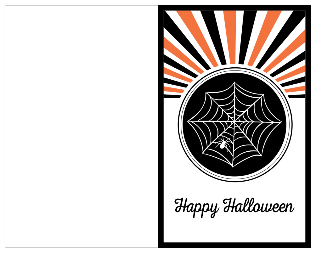 Black And White Halloween Printables