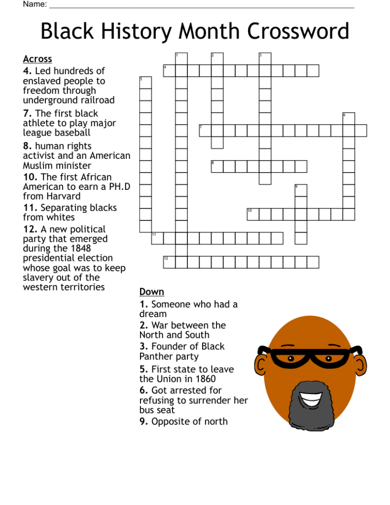 free crossword puzzles printable