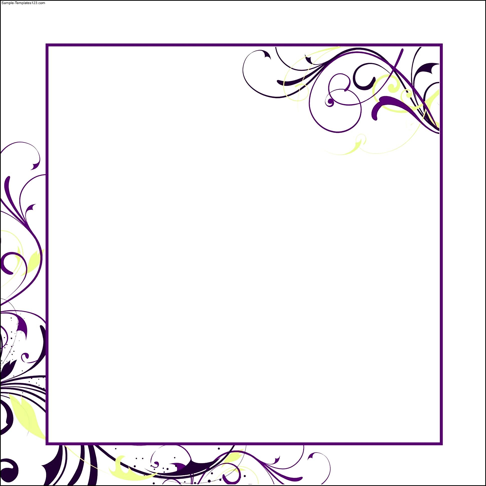 invitation templates free download word