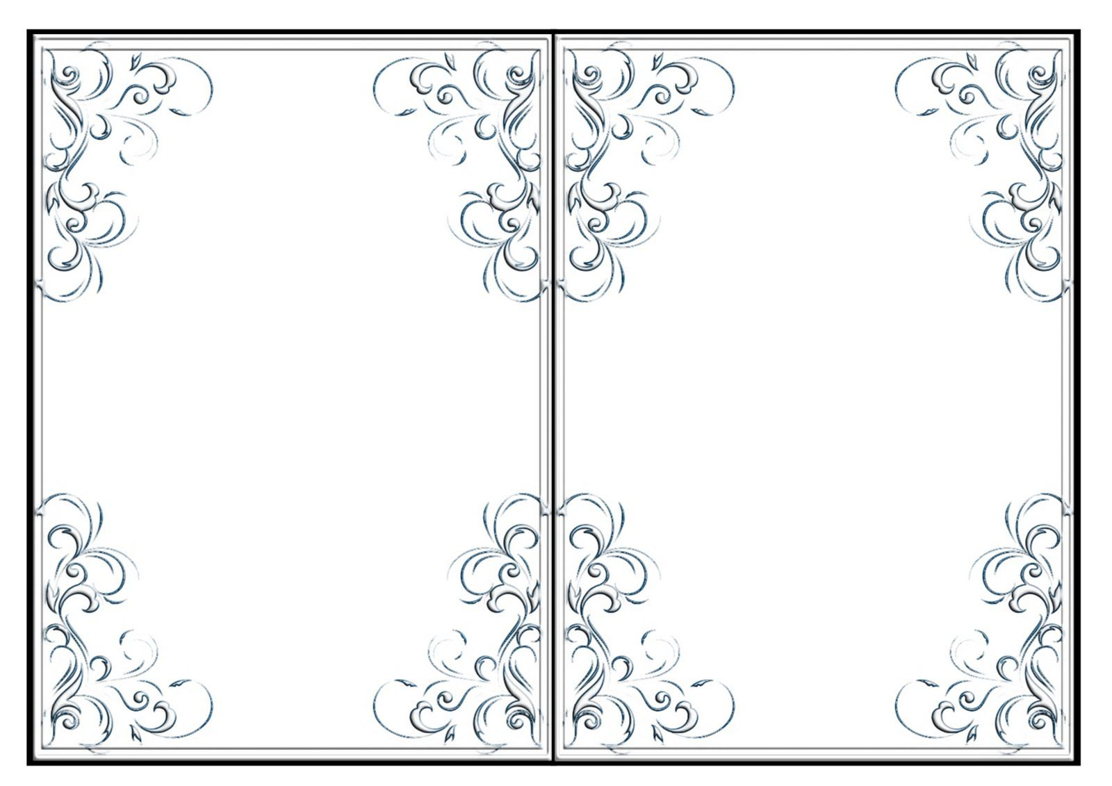 Blank Printable Birthday Cards Horizonconsulting co Pertaining To 