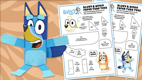 Bluey Craft Printables