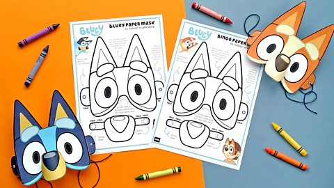 Bluey Crafts CBeebies BBC