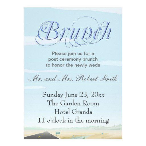 Bridal Brunch Invitation Wording
