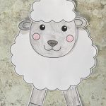 Build A Lamb Craft FREE Printable Crafts On Sea