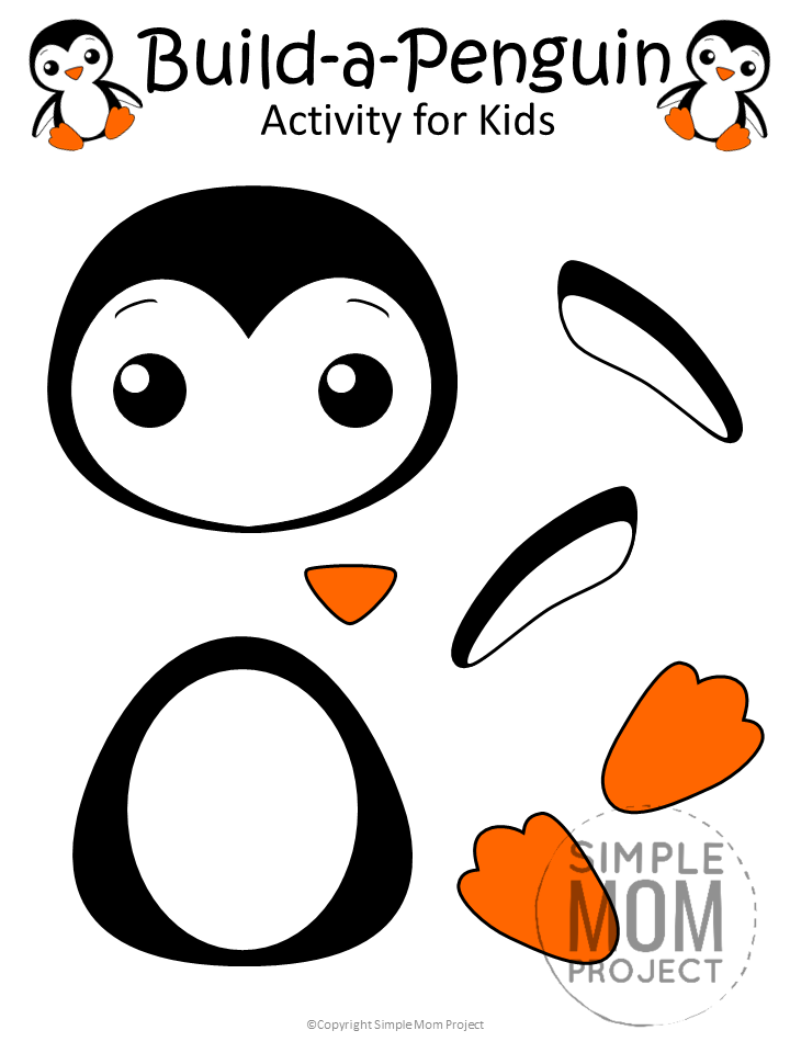 Build A Penguin Printable
