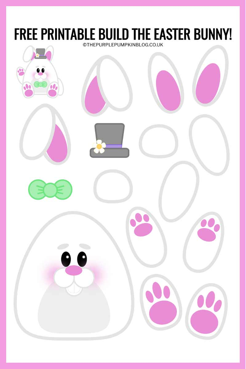easter bunny crafts for toddlers printable easter bunny crafts for toddlers printable